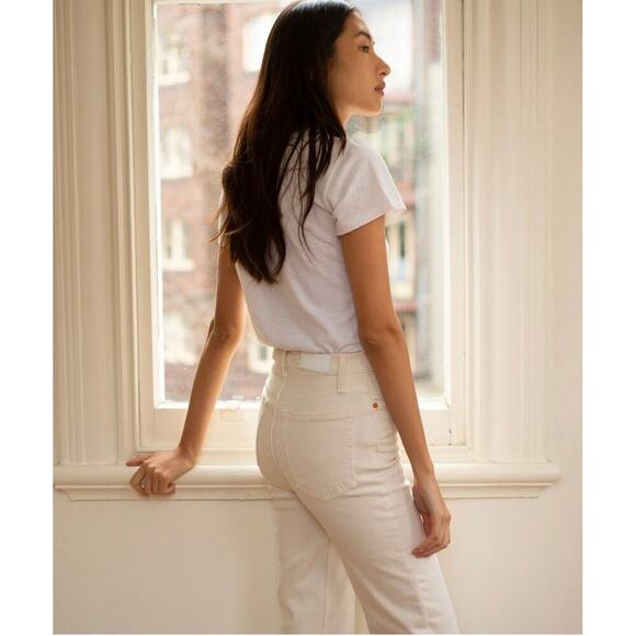 NWT Re/Done 70s Ultra High Rise Stove Pipe Straight Leg Jeans size 24 - Picture 4 of 8